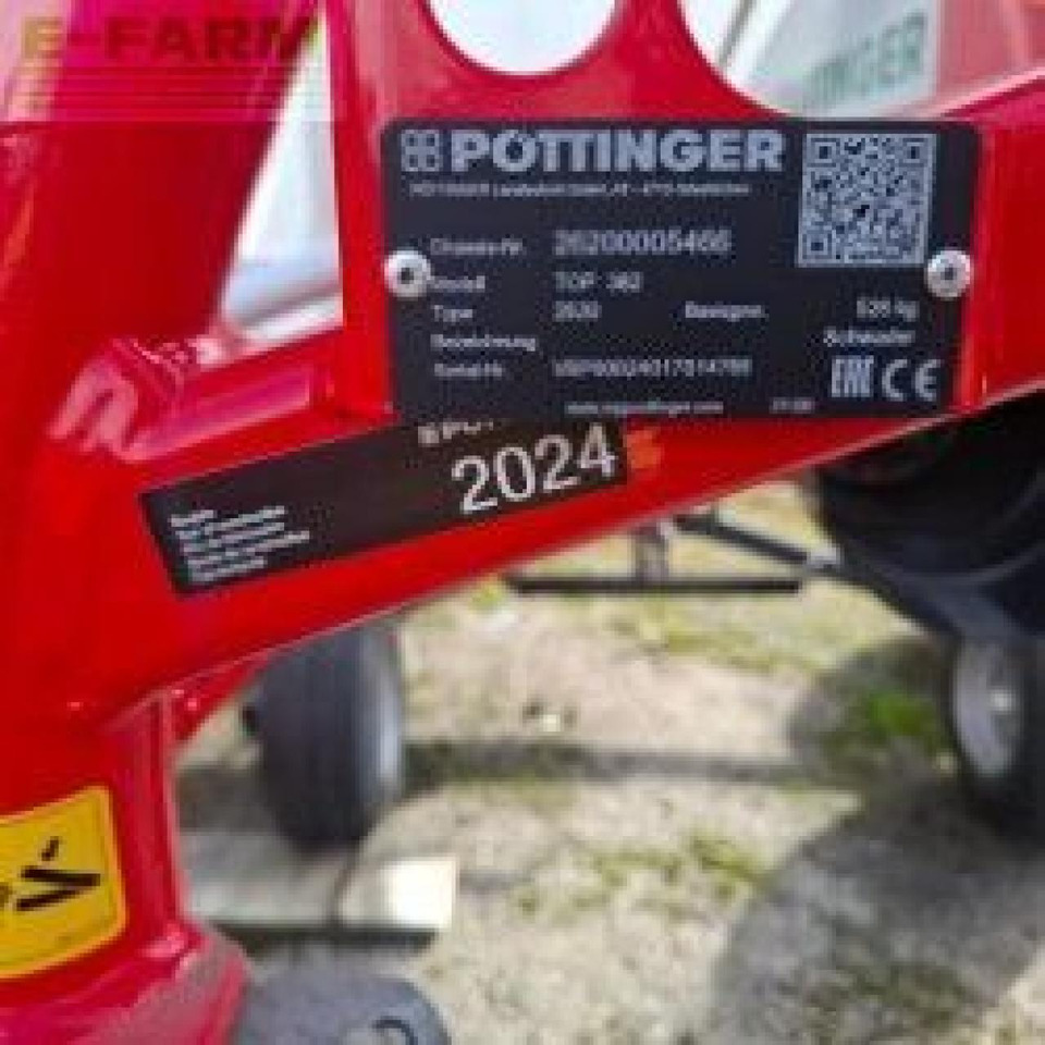 Pöttinger Top 382 - Obracač sena: obrázok 4 Pöttinger Top 382 - Obracač sena: obrázok 4