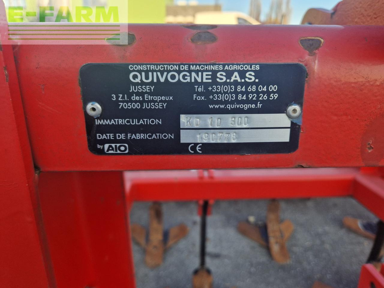 Kultivátor Quivogne Maxiculteur: obrázok 8