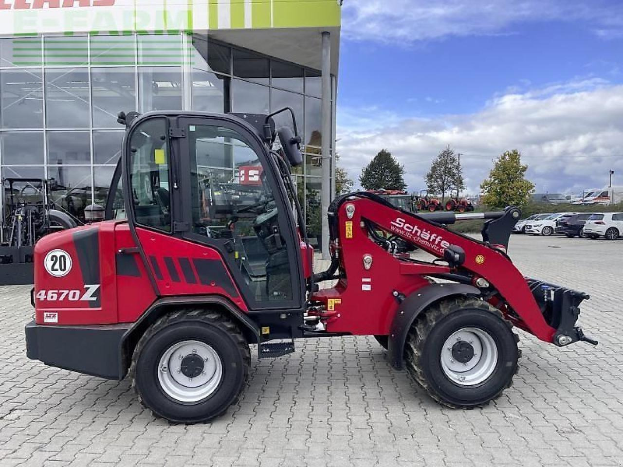 Schäffer 4670 z radlader - Mini rýpadlo: obrázok 1 Schäffer 4670 z radlader - Mini rýpadlo: obrázok 1