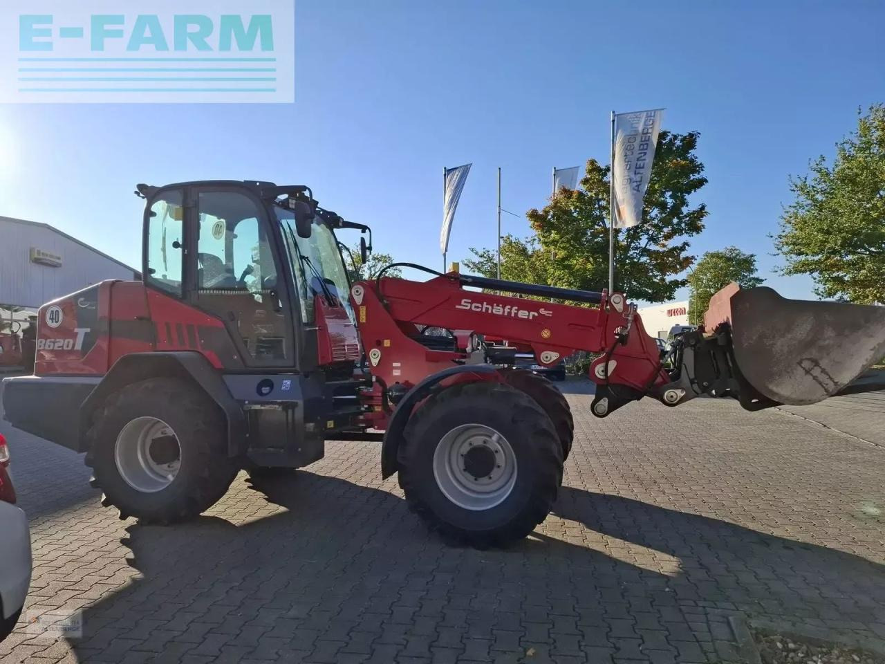 Schäffer 8620t - 2 teleskopradlader 40km/h, klima, 95 kw - Mini rýpadlo: obrázok 4 Schäffer 8620t - 2 teleskopradlader 40km/h, klima, 95 kw - Mini rýpadlo: obrázok 4