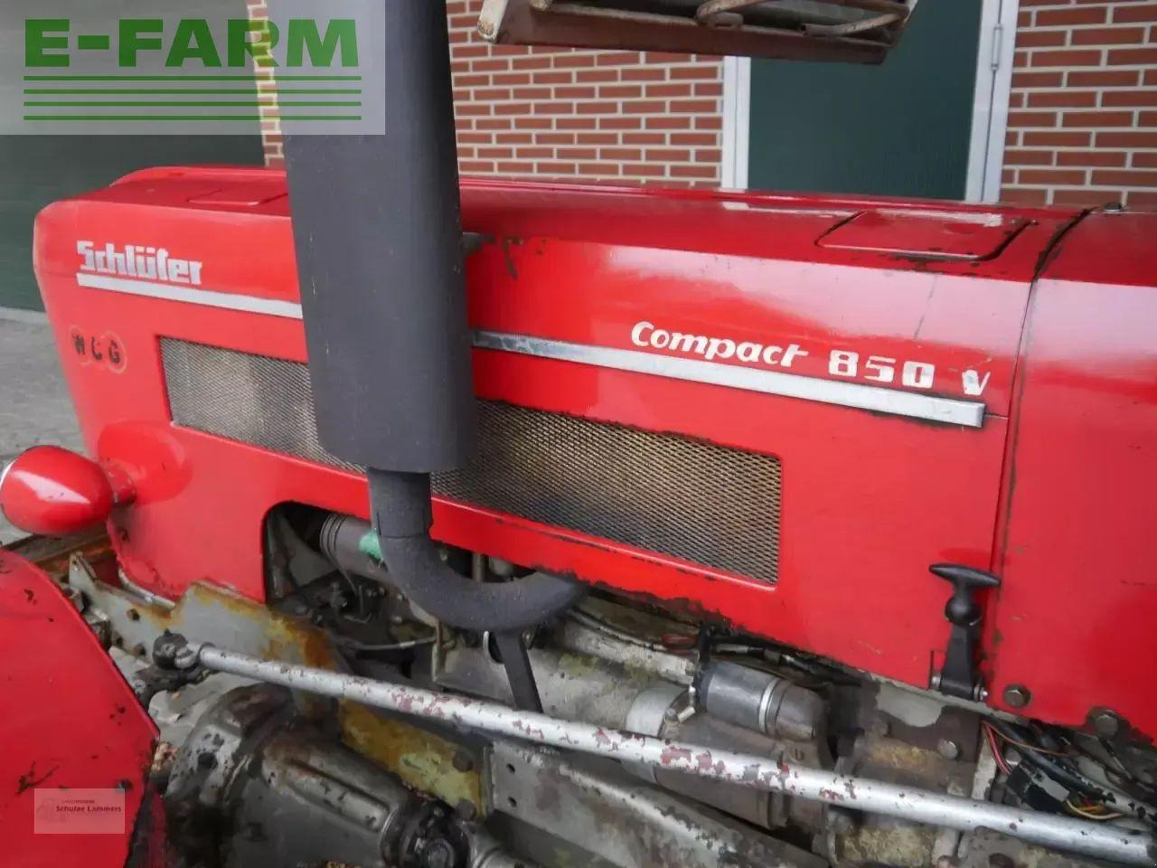 Traktor Schlüter compact 850 v: obrázok 6 Traktor Schlüter compact 850 v: obrázok 6
