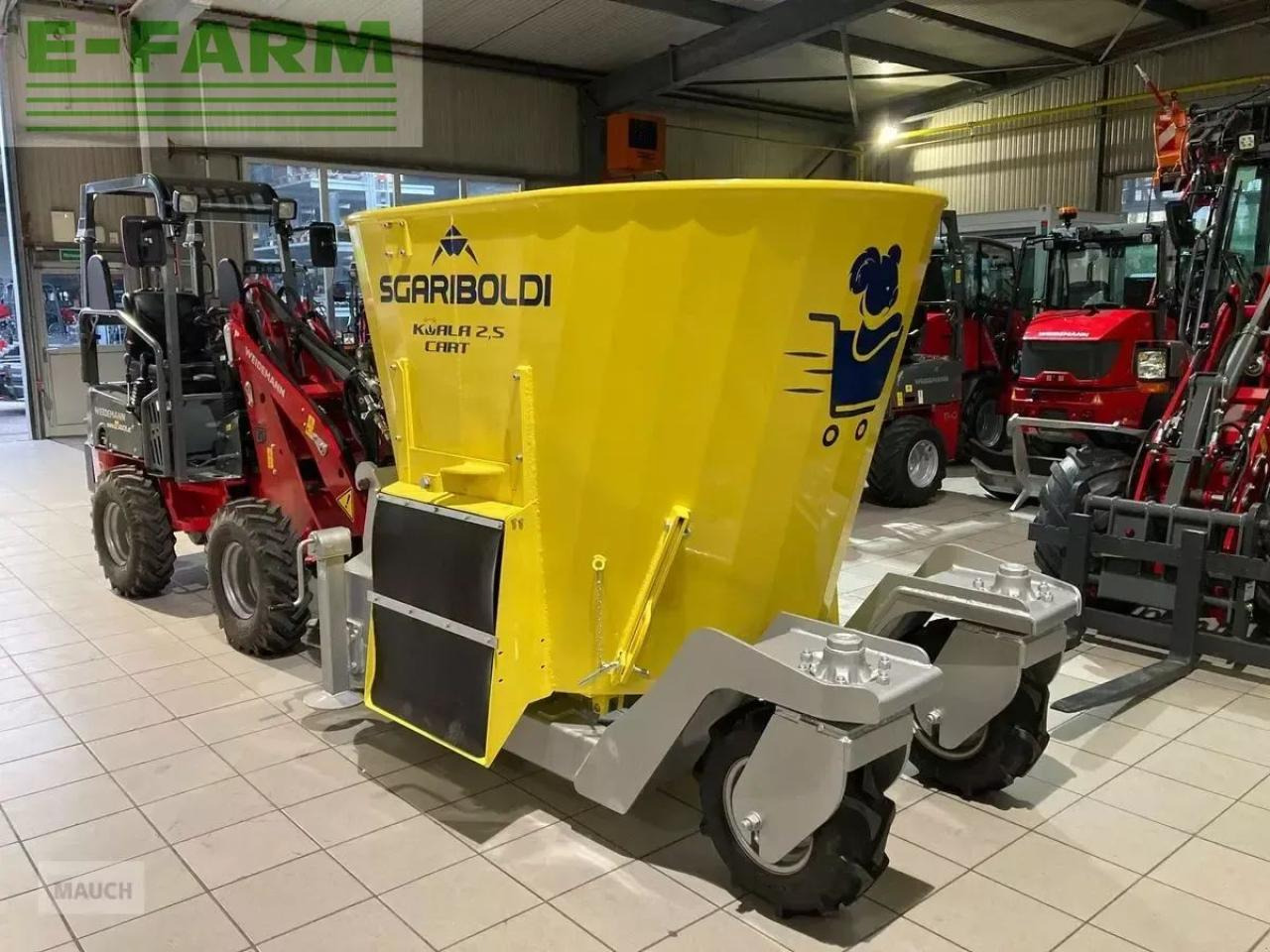 Sgariboldi koala 2,5 cart - Stroj a zariadenia na chov hospodárskych zvierat: obrázok 1 Sgariboldi koala 2,5 cart - Stroj a zariadenia na chov hospodárskych zvierat: obrázok 1