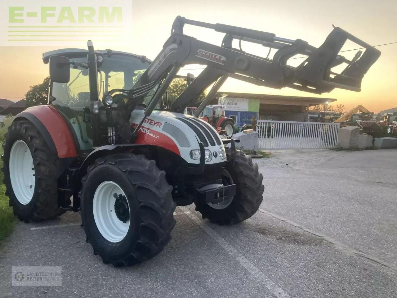 Steyr 4105 multi profi - Traktor: obrázok 4 Steyr 4105 multi profi - Traktor: obrázok 4