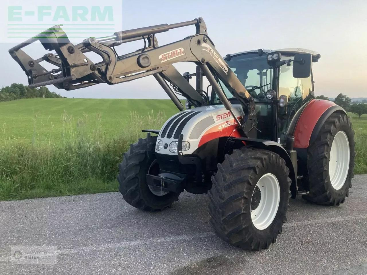 Steyr 4105 multi profi - Traktor: obrázok 3 Steyr 4105 multi profi - Traktor: obrázok 3