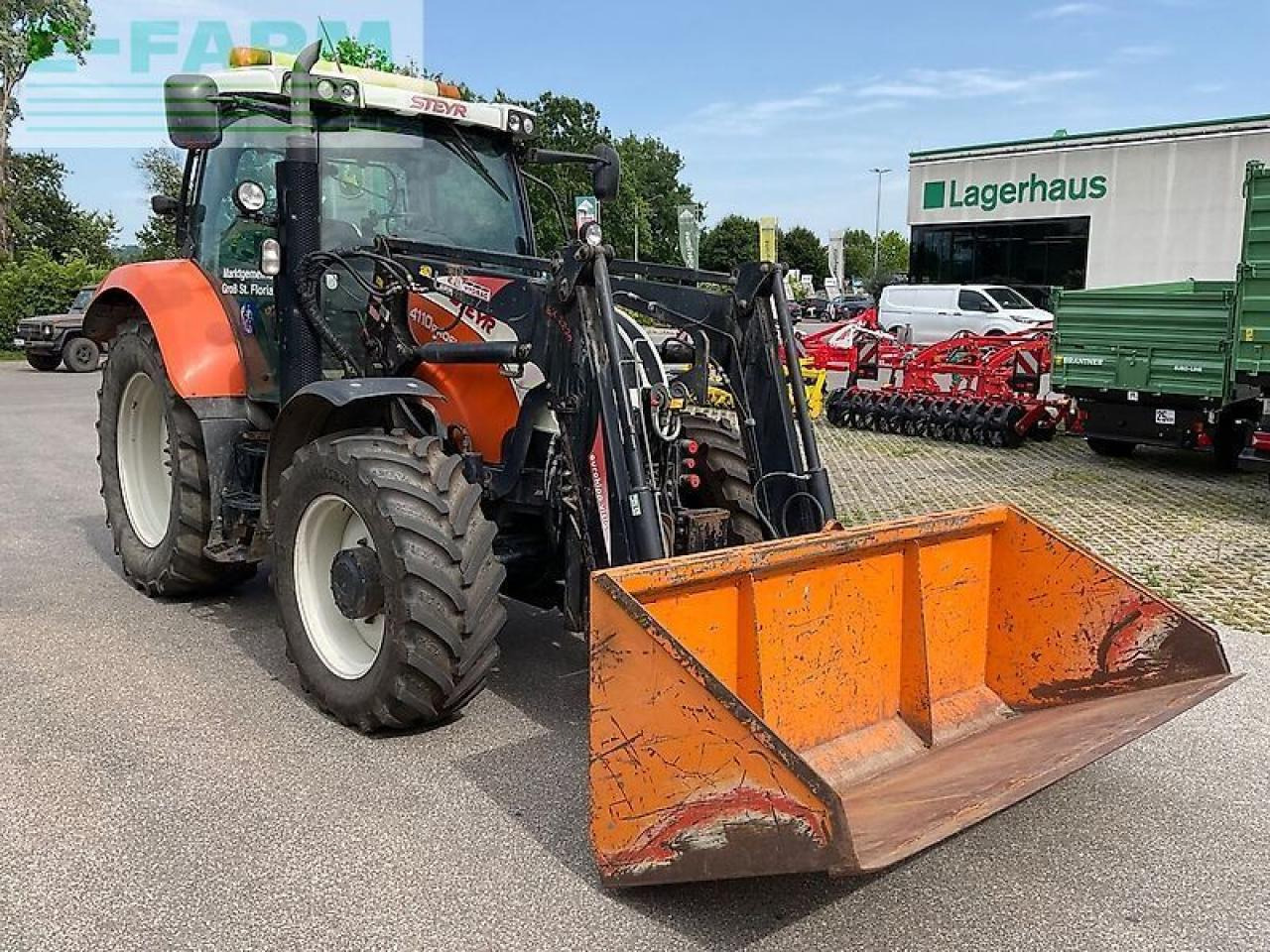 Steyr 4110 profi - Traktor: obrázok 2 Steyr 4110 profi - Traktor: obrázok 2