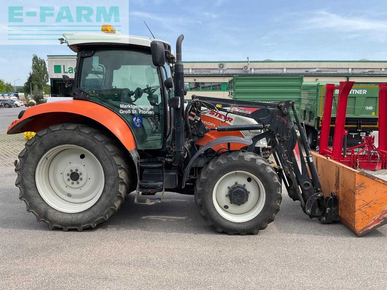 Steyr 4120 Profi - Traktor: obrázok 5 Steyr 4120 Profi - Traktor: obrázok 5