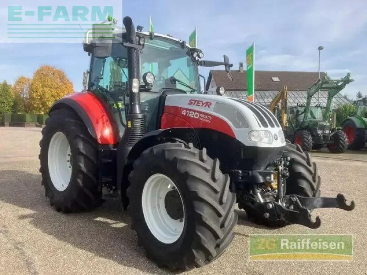 Steyr 4120 multi - Traktor: obrázok 3 Steyr 4120 multi - Traktor: obrázok 3