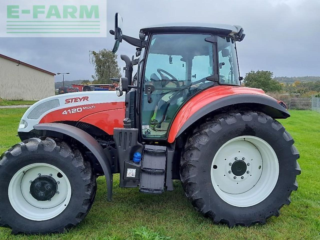 Steyr 4120 multi - Traktor: obrázok 2 Steyr 4120 multi - Traktor: obrázok 2