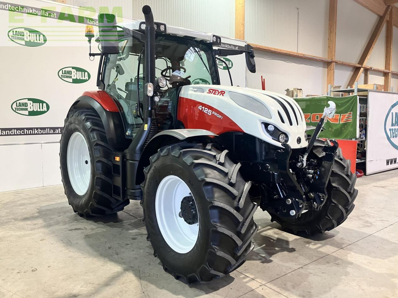 Steyr 4125 profi - Traktor: obrázok 2 Steyr 4125 profi - Traktor: obrázok 2