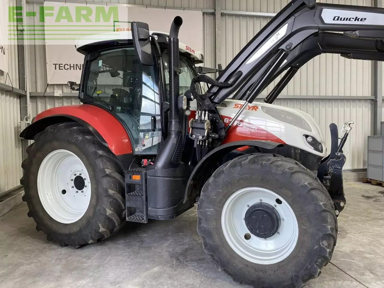 Steyr 6145 profi - Traktor: obrázok 2 Steyr 6145 profi - Traktor: obrázok 2