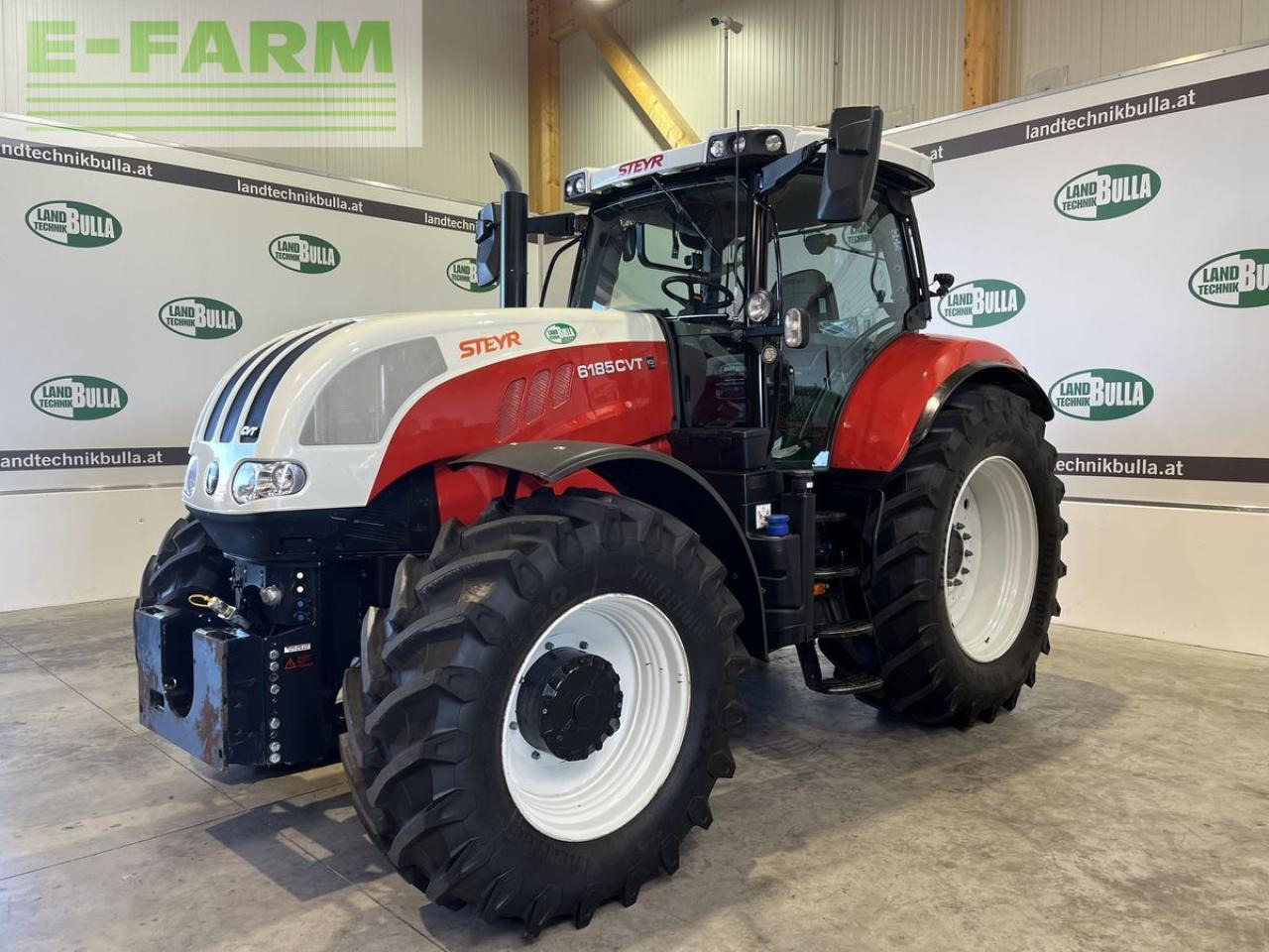 Steyr 6185 cvt hi-escr komfort - Traktor: obrázok 1 Steyr 6185 cvt hi-escr komfort - Traktor: obrázok 1