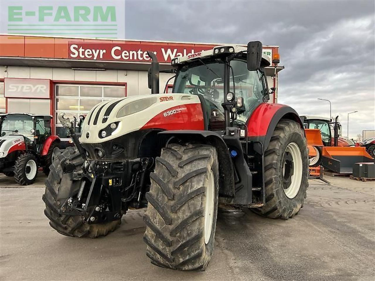 Steyr 6300 terrus cvt CVT - Traktor: obrázok 1 Steyr 6300 terrus cvt CVT - Traktor: obrázok 1