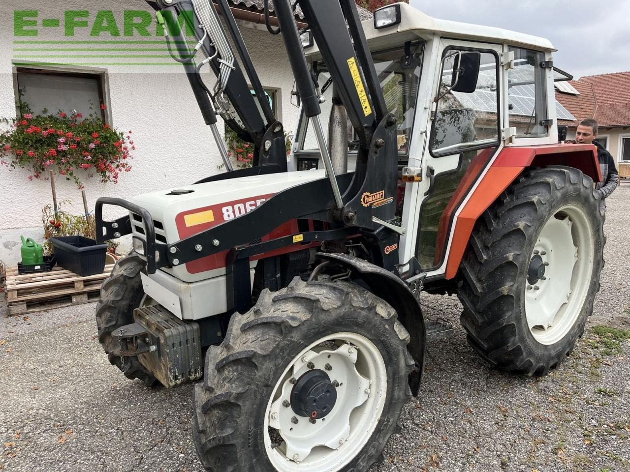 Steyr 8075 a - Traktor: obrázok 5 Steyr 8075 a - Traktor: obrázok 5