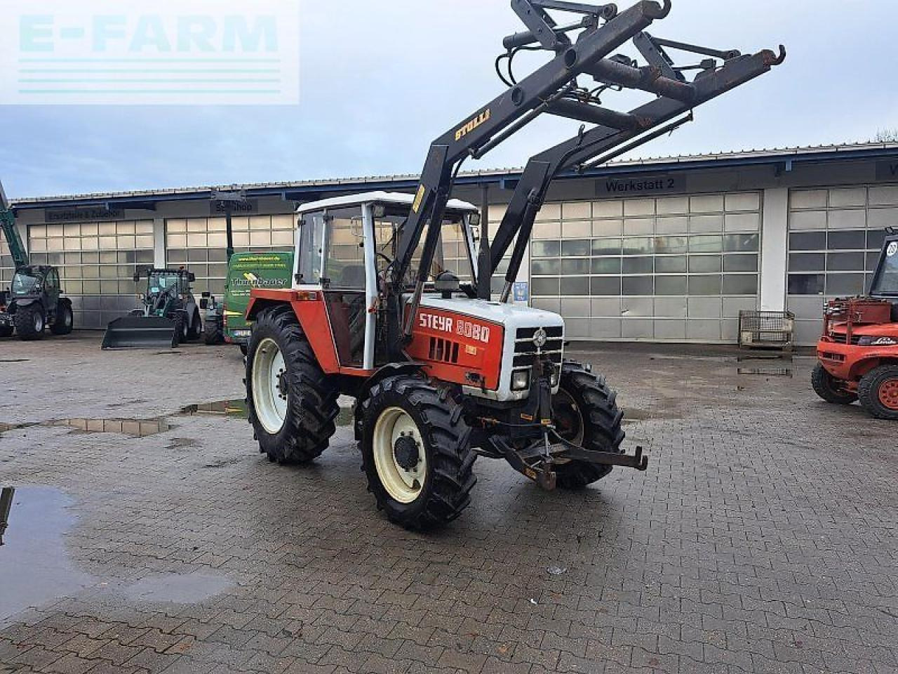 Steyr 8080 - Traktor: obrázok 1 Steyr 8080 - Traktor: obrázok 1