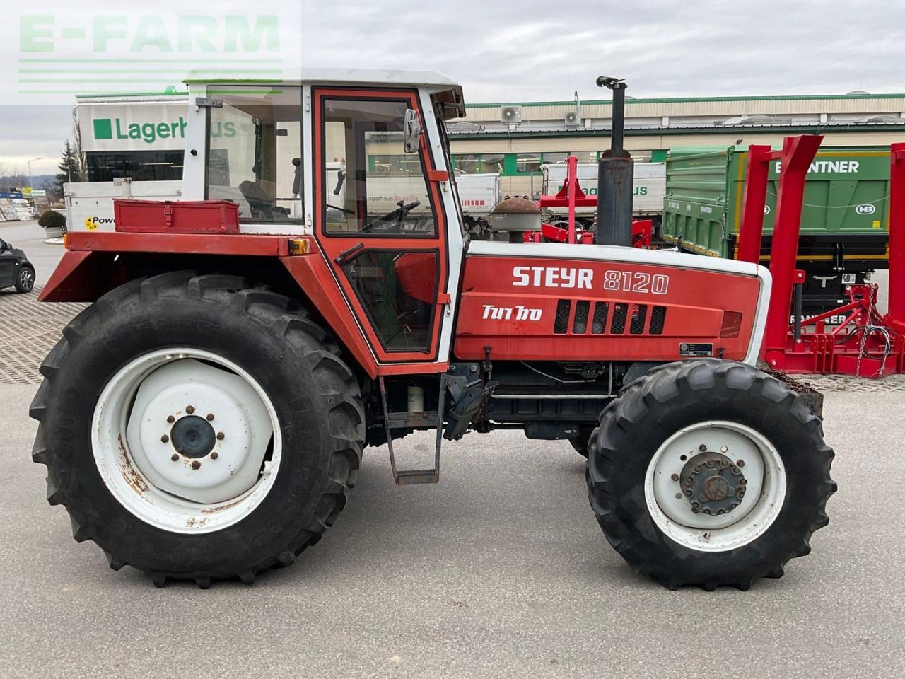 Steyr 8120 - Traktor: obrázok 5 Steyr 8120 - Traktor: obrázok 5