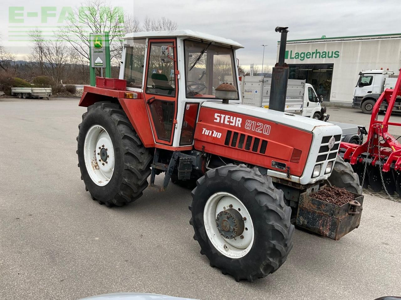 Steyr 8120 - Traktor: obrázok 4 Steyr 8120 - Traktor: obrázok 4
