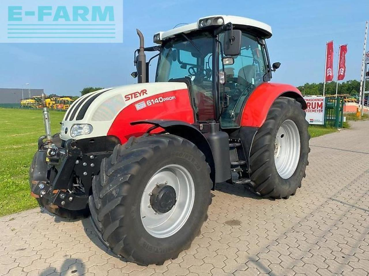 Steyr profi 6140 - Traktor: obrázok 1 Steyr profi 6140 - Traktor: obrázok 1