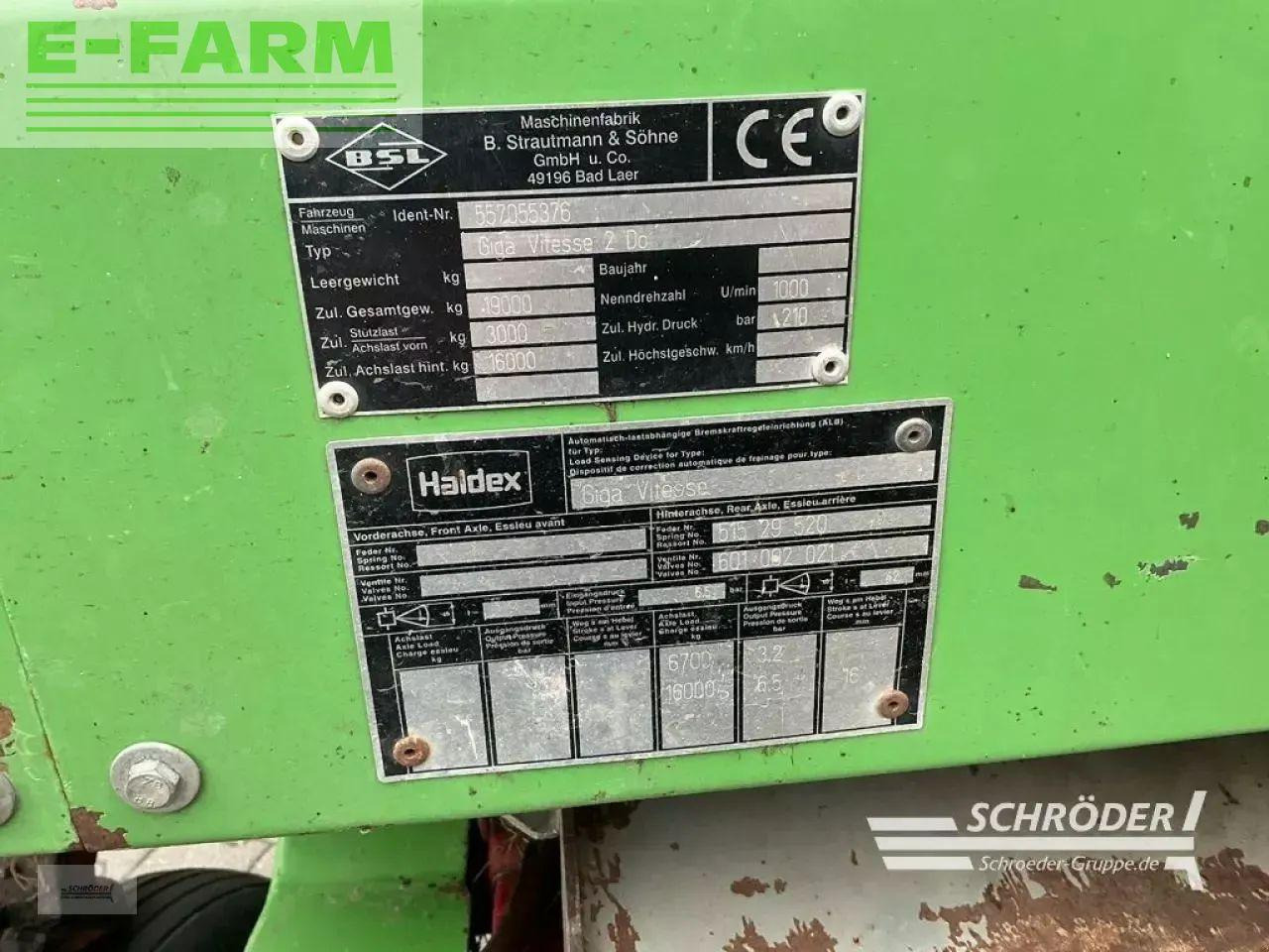 Strautmann giga vitesse 2 do - Zberací voz: obrázok 2 Strautmann giga vitesse 2 do - Zberací voz: obrázok 2