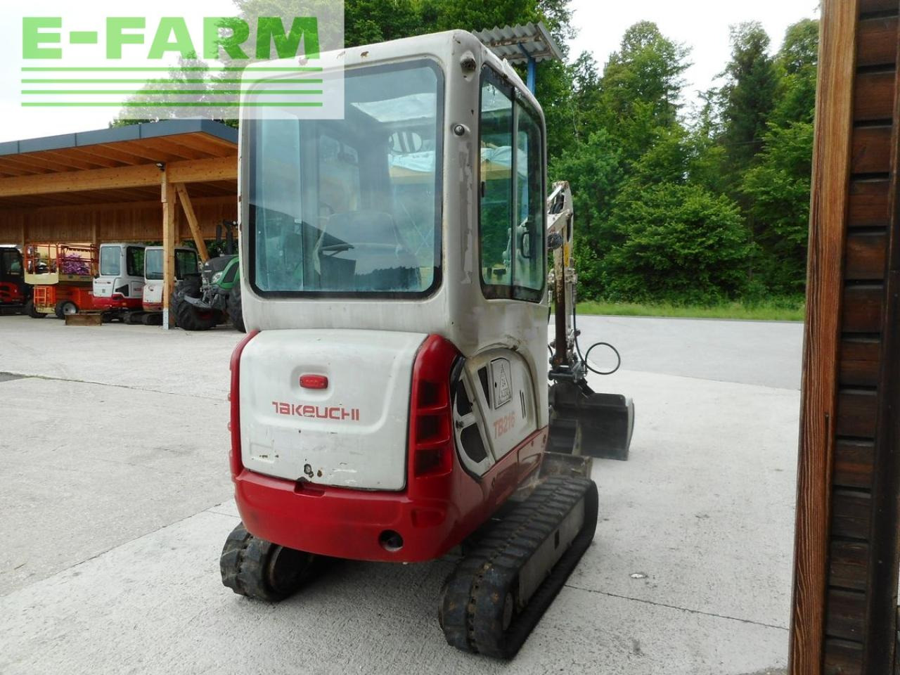 Takeuchi tb 216 ( 1.865kg ) schnellwechsler neu! löffel - Mini rýpadlo: obrázok 3 Takeuchi tb 216 ( 1.865kg ) schnellwechsler neu! löffel - Mini rýpadlo: obrázok 3
