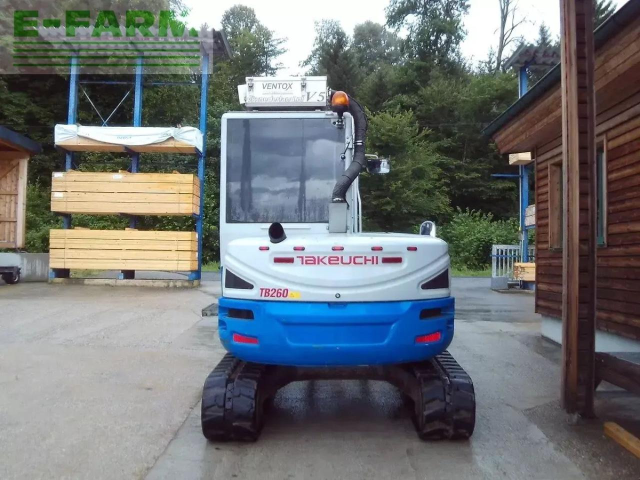 Takeuchi tb 260 ( 5.735kg ) hydr. sw + 3 löffel - Mini rýpadlo: obrázok 3 Takeuchi tb 260 ( 5.735kg ) hydr. sw + 3 löffel - Mini rýpadlo: obrázok 3