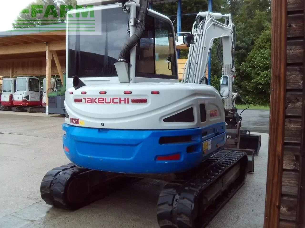 Takeuchi tb 260 ( 5.735kg ) hydr. sw + 3 löffel - Mini rýpadlo: obrázok 4 Takeuchi tb 260 ( 5.735kg ) hydr. sw + 3 löffel - Mini rýpadlo: obrázok 4