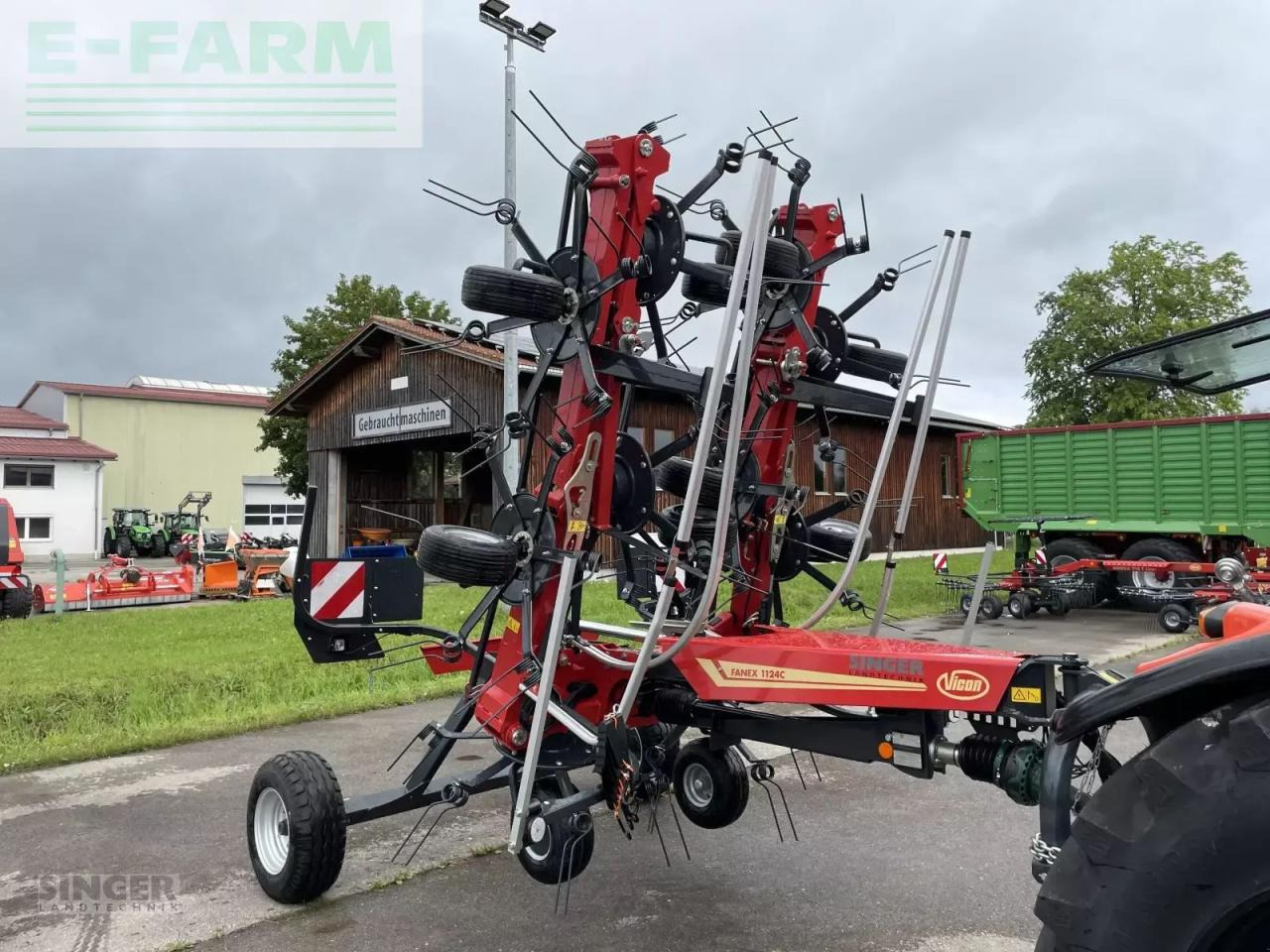 Vicon fanex 1124 - Obracač sena: obrázok 4 Vicon fanex 1124 - Obracač sena: obrázok 4