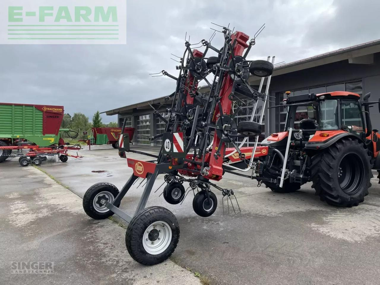 Vicon fanex 1124 - Obracač sena: obrázok 3 Vicon fanex 1124 - Obracač sena: obrázok 3