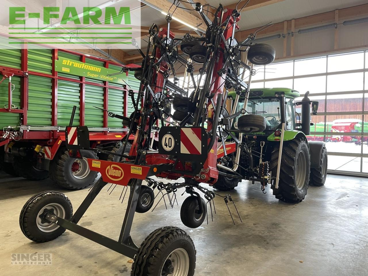 Vicon fanex 1124 c - Obracač sena: obrázok 2 Vicon fanex 1124 c - Obracač sena: obrázok 2