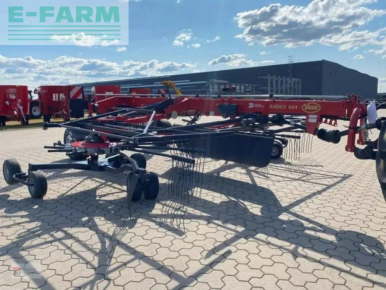 Vicon vicon mittelschwader andex 844 - Obracač sena: obrázok 3 Vicon vicon mittelschwader andex 844 - Obracač sena: obrázok 3