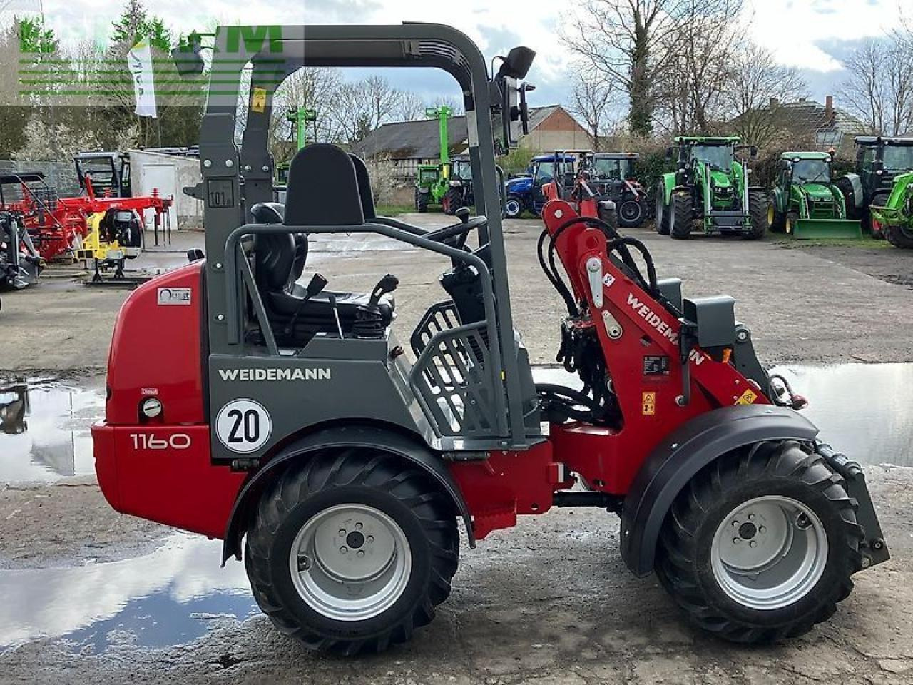 Weidemann 1160 - Mini rýpadlo: obrázok 4 Weidemann 1160 - Mini rýpadlo: obrázok 4