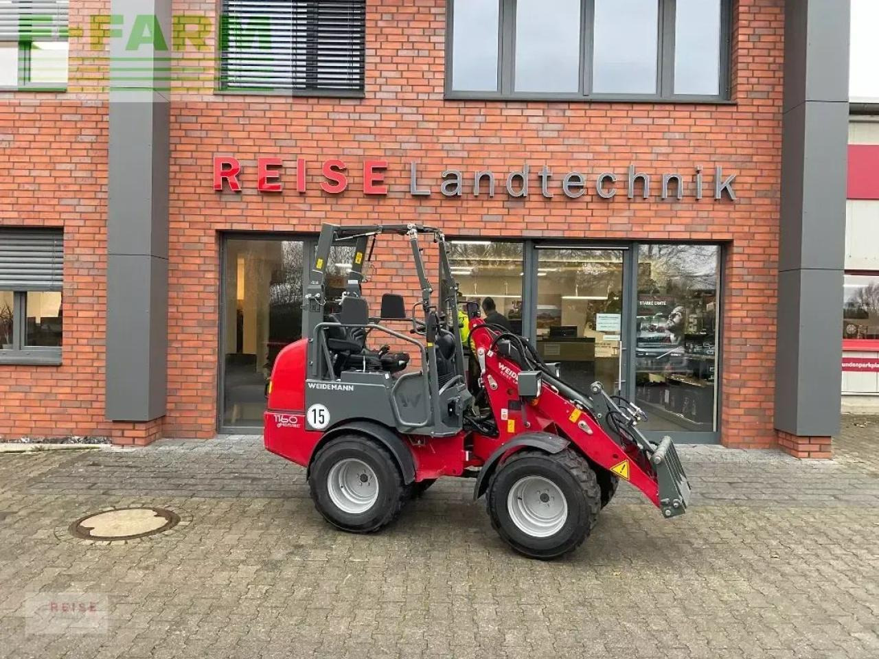 Weidemann 1160e - Kolesový nakladač: obrázok 1 Weidemann 1160e - Kolesový nakladač: obrázok 1