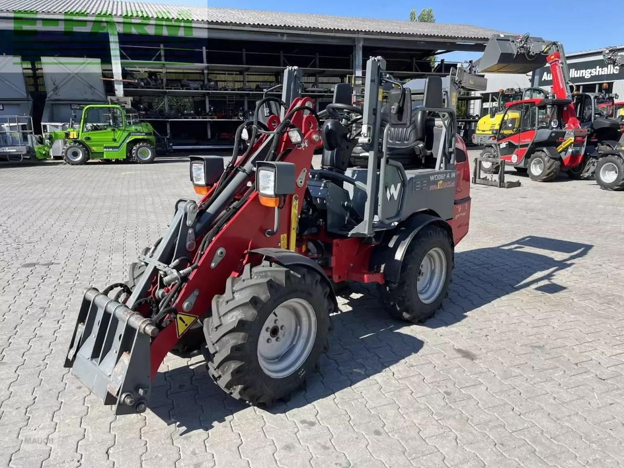 Weidemann 1160e mit 1400h, hohe hubhöhe - Kolesový nakladač: obrázok 1 Weidemann 1160e mit 1400h, hohe hubhöhe - Kolesový nakladač: obrázok 1