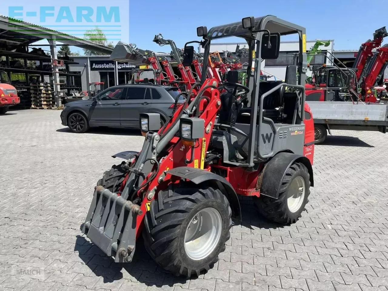 Weidemann 1160e mit typisierung, 310ah - Kolesový nakladač: obrázok 1 Weidemann 1160e mit typisierung, 310ah - Kolesový nakladač: obrázok 1