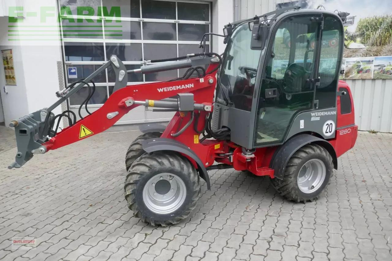 Weidemann 1280 - euroaufnahme - Kolesový nakladač: obrázok 1 Weidemann 1280 - euroaufnahme - Kolesový nakladač: obrázok 1
