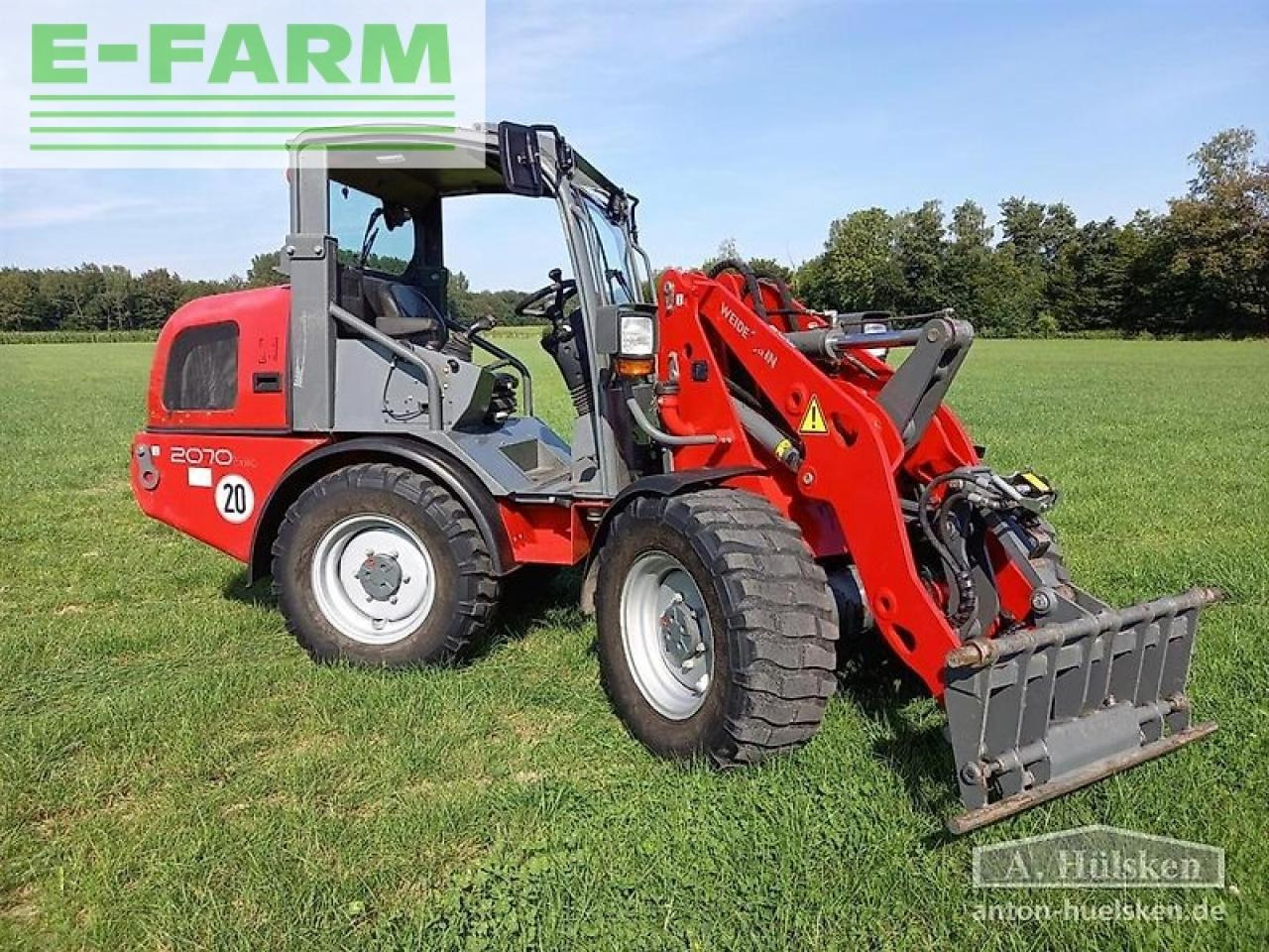 Weidemann 2070 cx 80lp - Mini rýpadlo: obrázok 2 Weidemann 2070 cx 80lp - Mini rýpadlo: obrázok 2