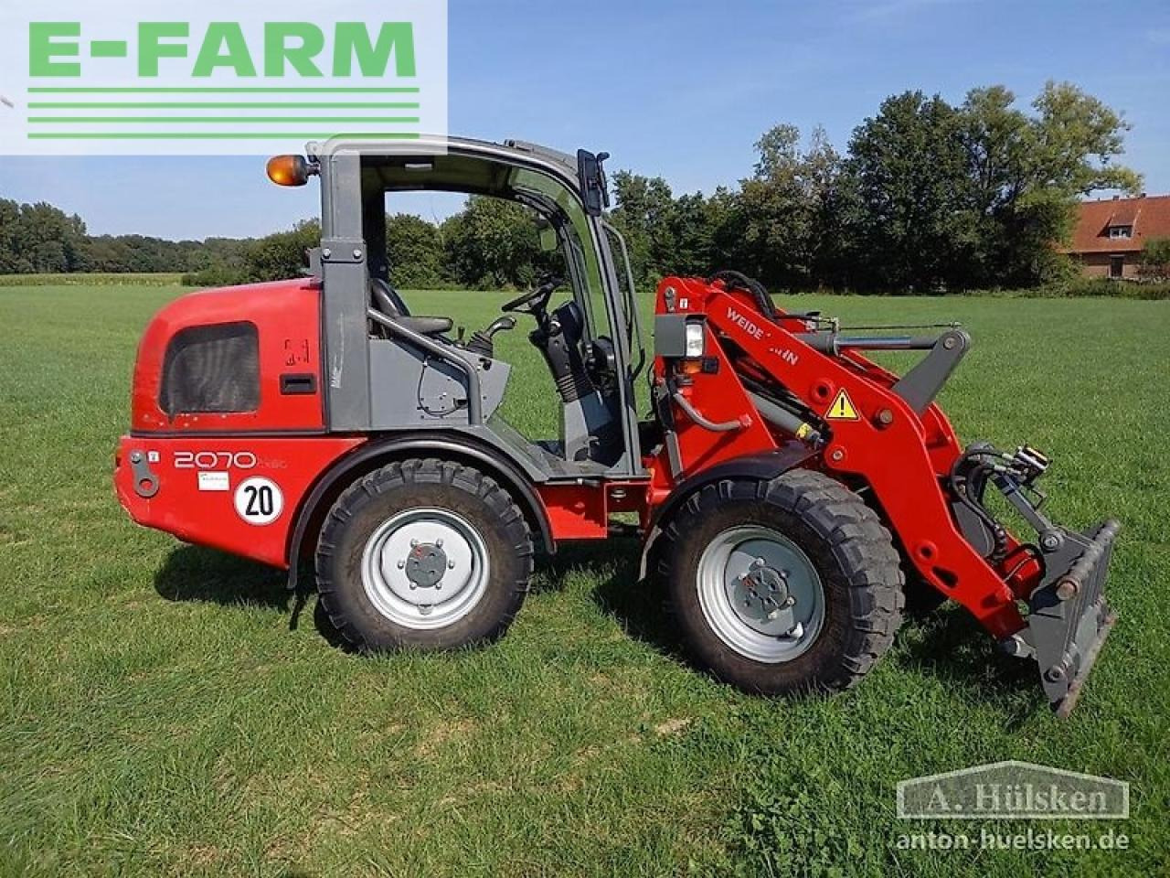 Weidemann 2070 cx 80lp - Mini rýpadlo: obrázok 1 Weidemann 2070 cx 80lp - Mini rýpadlo: obrázok 1