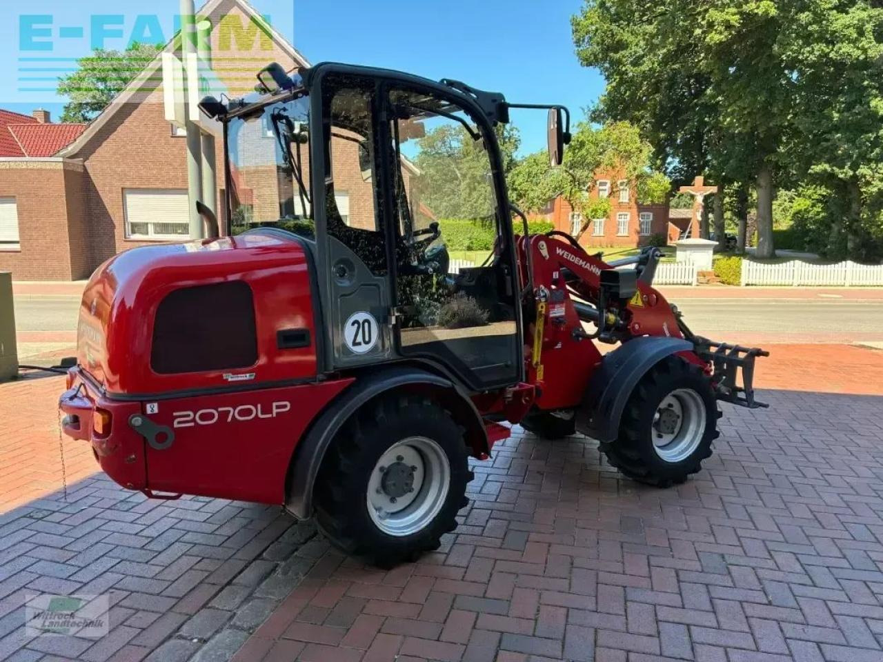 Weidemann 2070 cx lp - Kolesový nakladač: obrázok 4 Weidemann 2070 cx lp - Kolesový nakladač: obrázok 4
