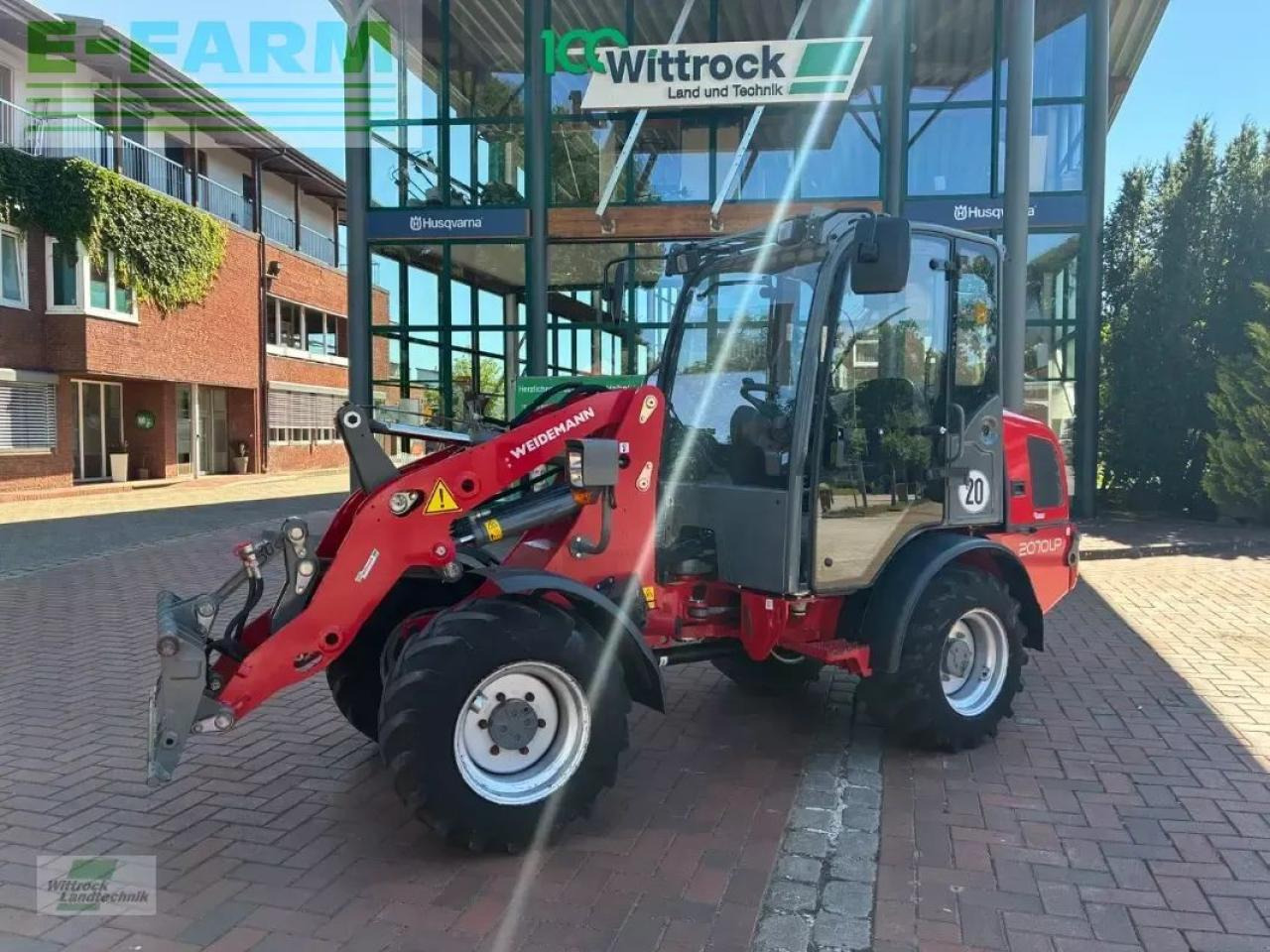 Weidemann 2070 cx lp - Kolesový nakladač: obrázok 2 Weidemann 2070 cx lp - Kolesový nakladač: obrázok 2