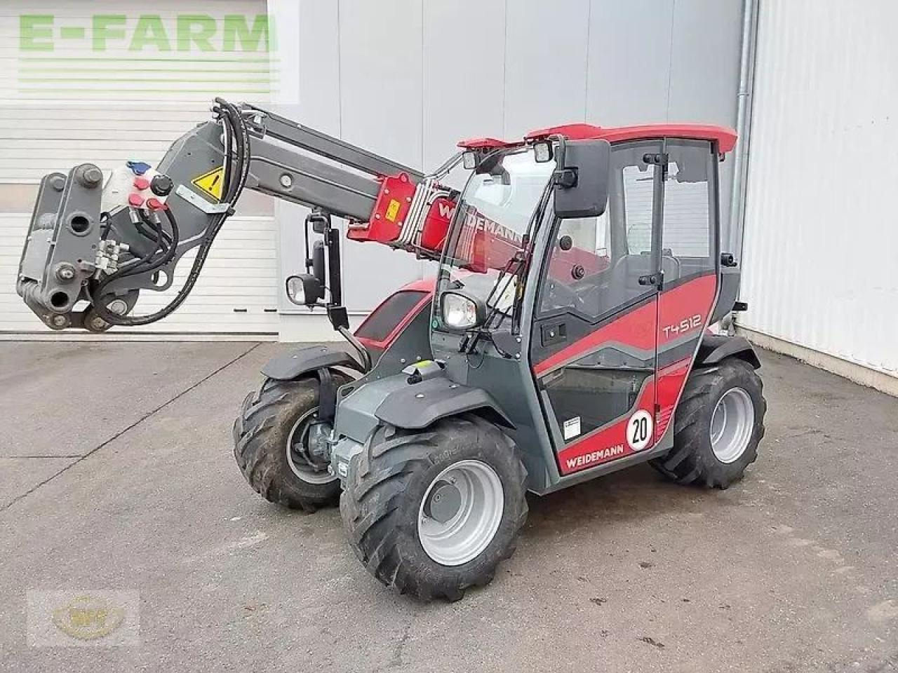 Weidemann t4512 18,4 kw (25 ps) - Teleskopický nakladač: obrázok 5 Weidemann t4512 18,4 kw (25 ps) - Teleskopický nakladač: obrázok 5