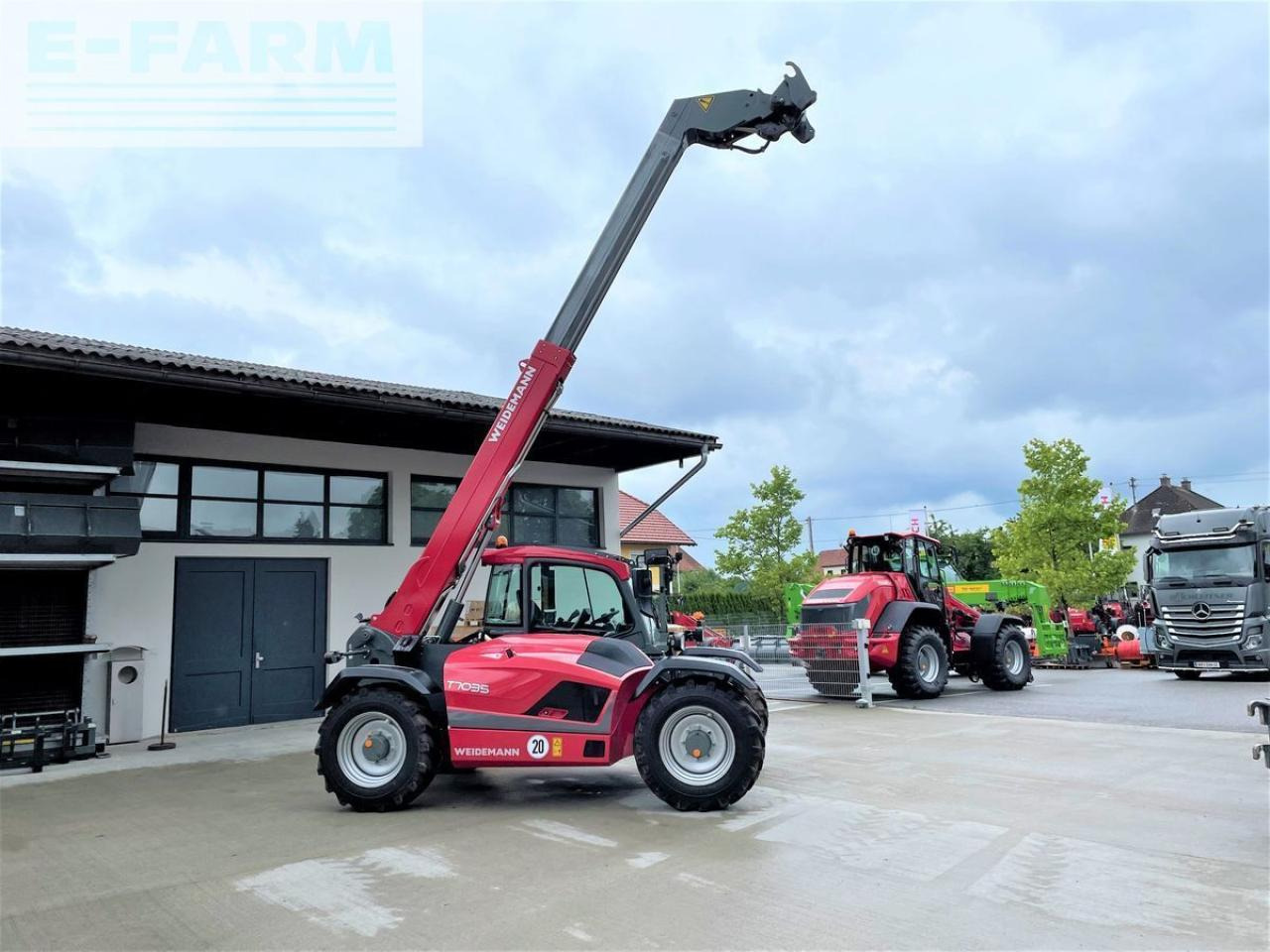 Weidemann t7035 teleskoplader vorführgerät - Teleskopický nakladač: obrázok 1 Weidemann t7035 teleskoplader vorführgerät - Teleskopický nakladač: obrázok 1