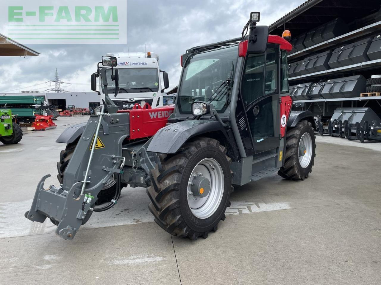 Weidemann t7035 teleskoplader vorführgerät - Teleskopický nakladač: obrázok 2 Weidemann t7035 teleskoplader vorführgerät - Teleskopický nakladač: obrázok 2