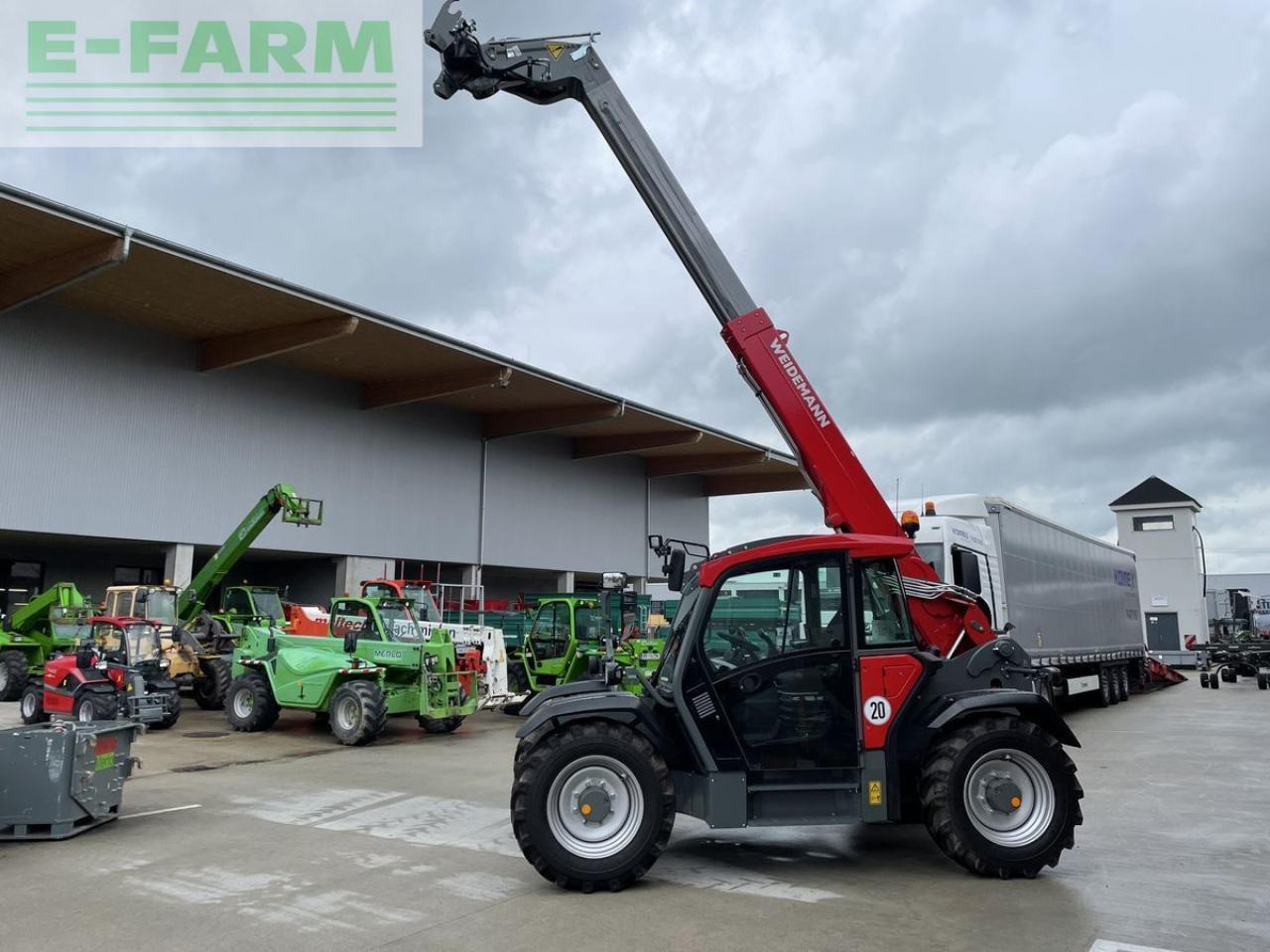 Weidemann t7035 teleskoplader vorführgerät - Teleskopický nakladač: obrázok 4 Weidemann t7035 teleskoplader vorführgerät - Teleskopický nakladač: obrázok 4
