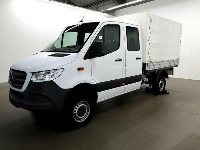 Plachtová dodávka, Dodávkа s dvojitou kabínou MERCEDES-BENZ Sprinter 314 CDI DOKA,Allrad,Standheizung...: obrázok 10