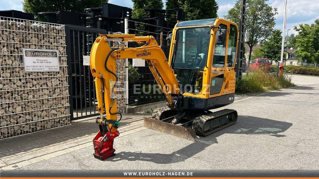 Hyundai Minibagger Robex 16.9, Powertilt, Schnellw. MS 01 - Mini rýpadlo: obrázok 2 Hyundai Minibagger Robex 16.9, Powertilt, Schnellw. MS 01 - Mini rýpadlo: obrázok 2