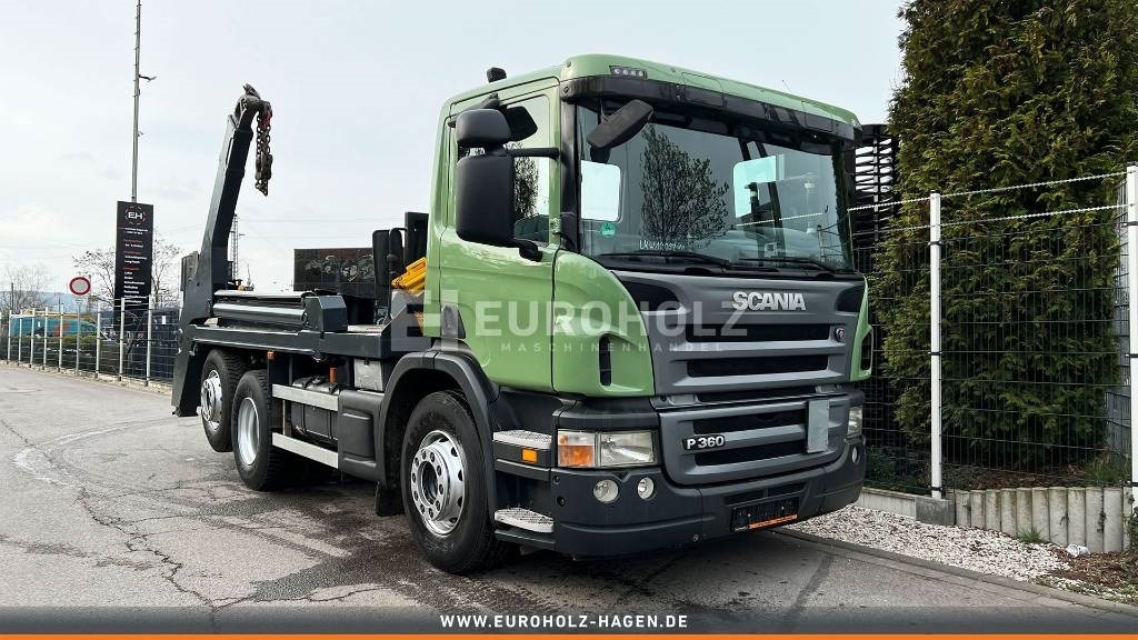 Scania P 360 Absetzkipper 6x2 Liftachse, gelenkte Achse - Ramenový nosič kontajnerov: obrázok 4 Scania P 360 Absetzkipper 6x2 Liftachse, gelenkte Achse - Ramenový nosič kontajnerov: obrázok 4
