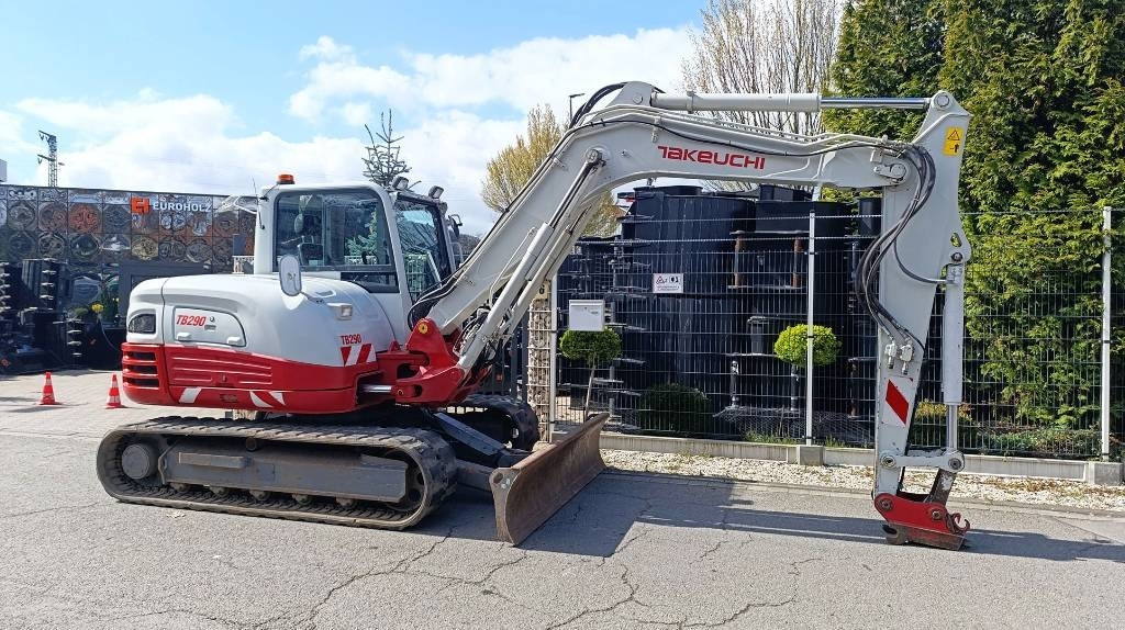 Takeuchi Minibagger TB 290 Schnellwechsler hydraulisch MS08 - Mini rýpadlo: obrázok 5 Takeuchi Minibagger TB 290 Schnellwechsler hydraulisch MS08 - Mini rýpadlo: obrázok 5