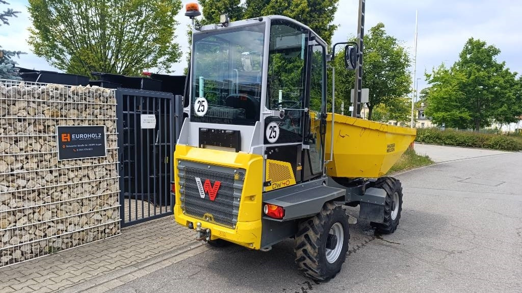 Wacker Neuson DW 40 Raddumper 2 Fahrstufen, Kabinenheizung, 4x4 - Mini damper: obrázok 4 Wacker Neuson DW 40 Raddumper 2 Fahrstufen, Kabinenheizung, 4x4 - Mini damper: obrázok 4