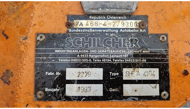 Schilcher SHEA 4104 - Vozidlo na odpratávanie snehu: obrázok 4 Schilcher SHEA 4104 - Vozidlo na odpratávanie snehu: obrázok 4