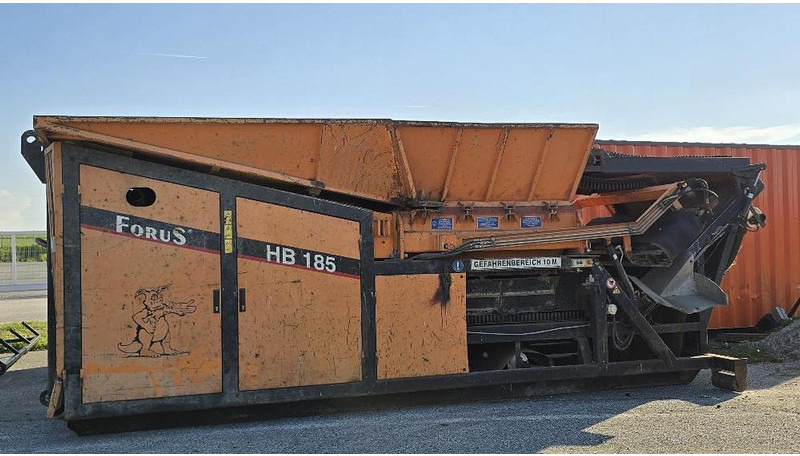 Forus HB 185 Schredder - Stavebné stroje: obrázok 1 Forus HB 185 Schredder - Stavebné stroje: obrázok 1
