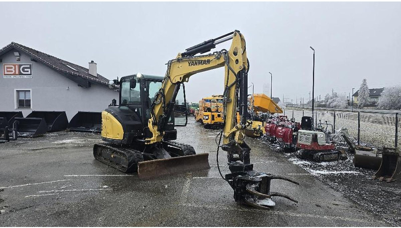 Yanmar SV60-A Bagger mit JAK 250 Fällgreifer - Rýpadlo: obrázok 1 Yanmar SV60-A Bagger mit JAK 250 Fällgreifer - Rýpadlo: obrázok 1